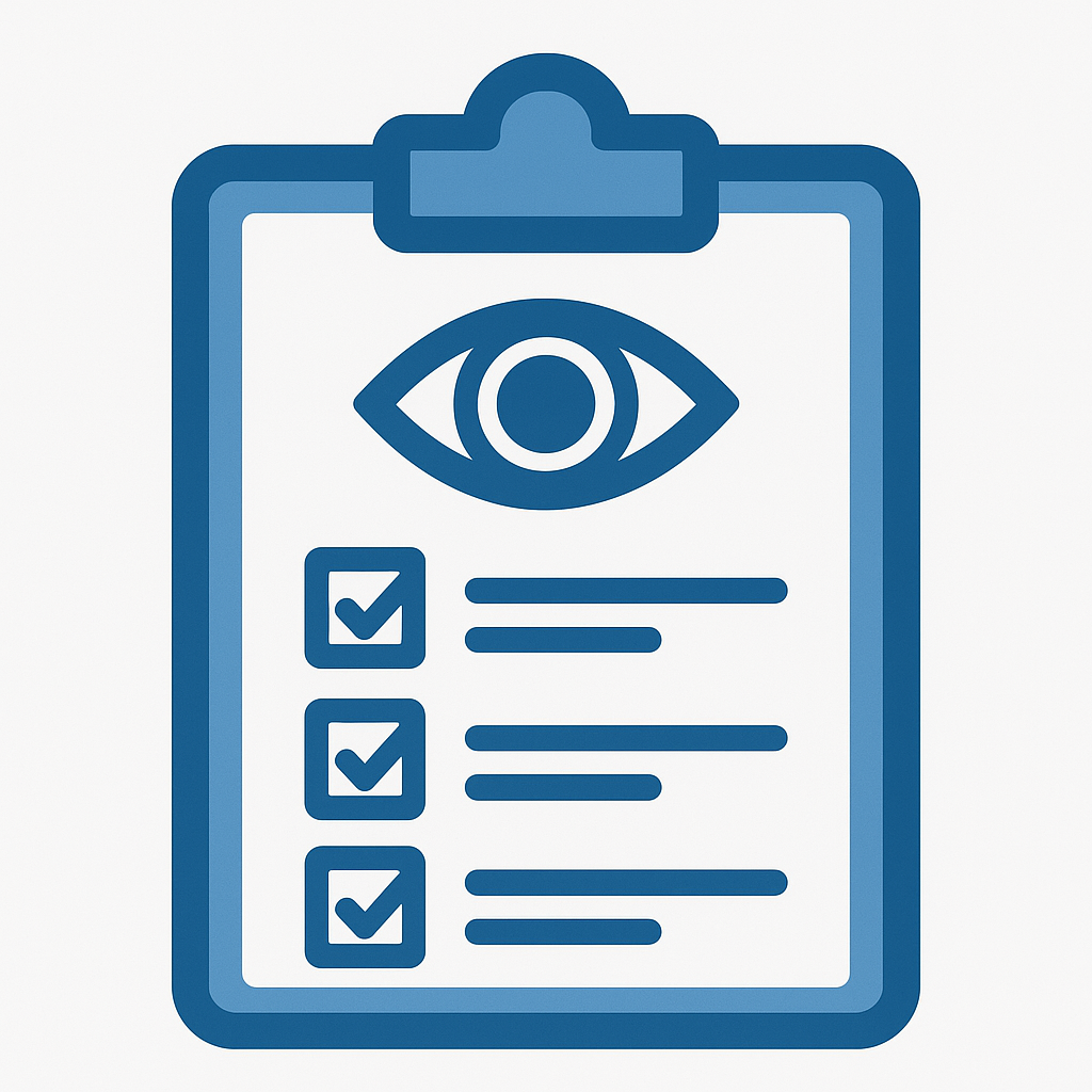 Ophthalmology Checklist